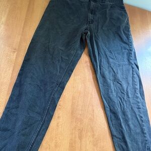 Stefano Man Black Denim Jeans 36X32 Mens
